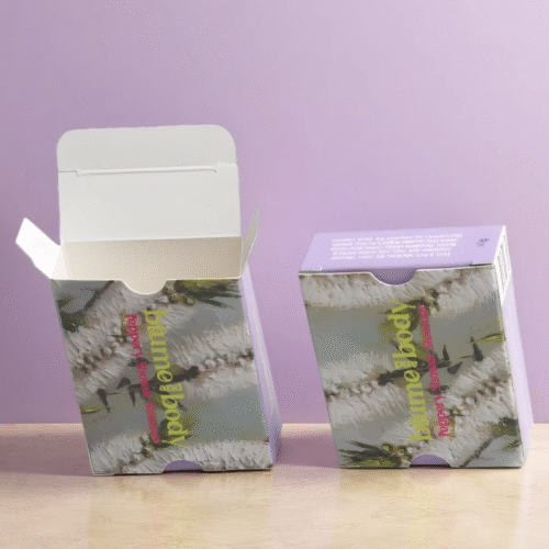 Handmade soap packaging box