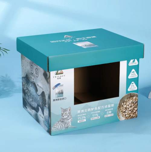 Pet food display box