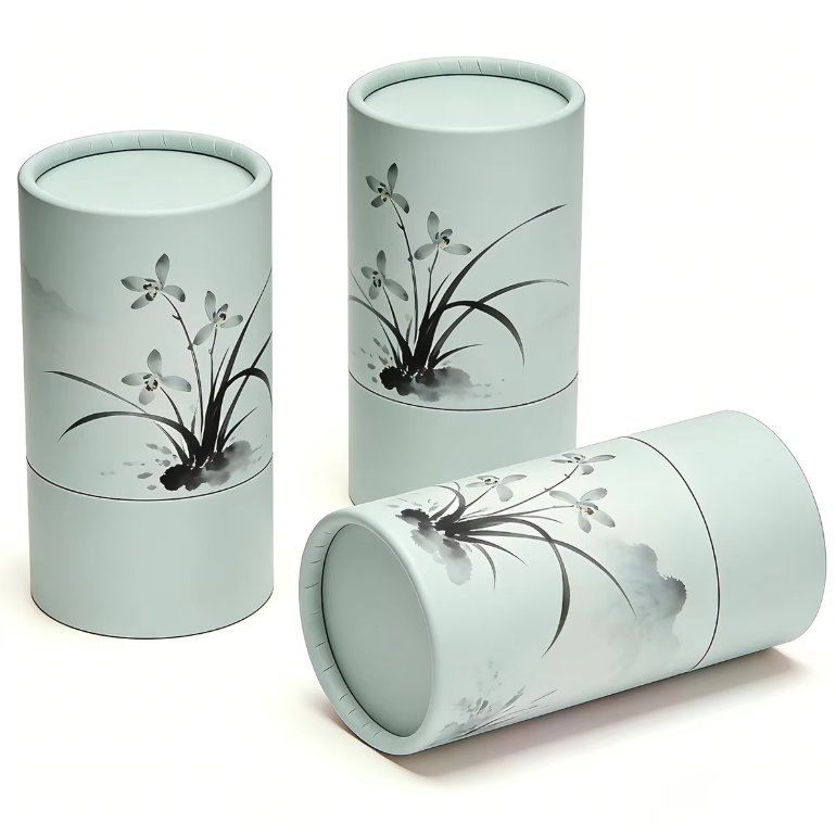 Umweltfreundliche Papierröhre